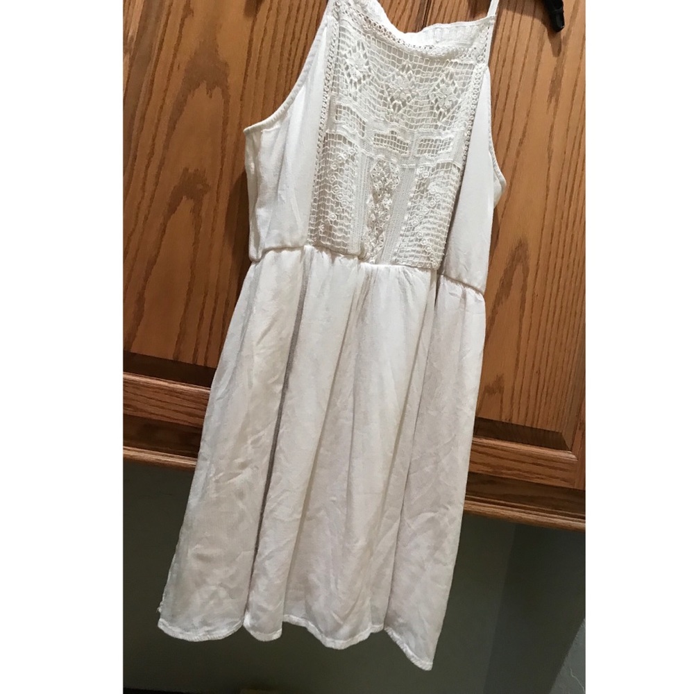 Crochet short dress
